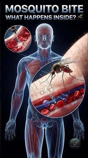 What Really Happens When a Mosquito Bites You? 🦟😱