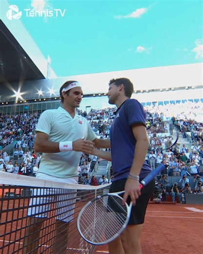 1.2M views · 16K reactions | Reliving a forgotten classic between Federer & Thiem in Madrid 2019  | Tennis TV | Facebook