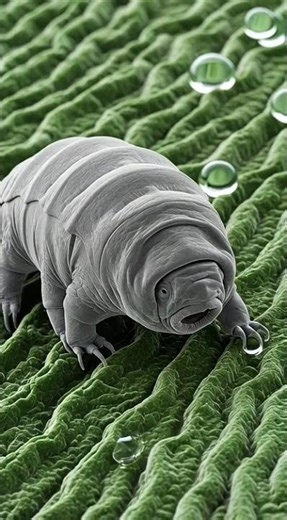 The Toughest Animal on Earth: The Incredible Tardigrade (Water Bear) in 4K