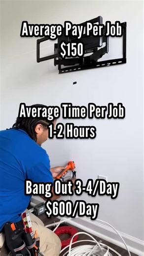How To Start A $600/Day TV Install Business Running a TV...
