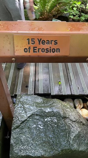 15, 25, 50 years of erosion 🤔#fyp #science #erosion #weather #rocks #time #thingsyoudidntknow #mindblowingfacts