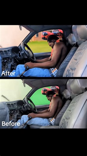 Driving car through the window | Brian James