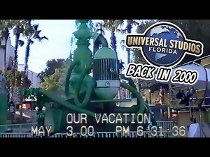 VHS Throwback : Universal Studios/Islands of Adventure in 2000