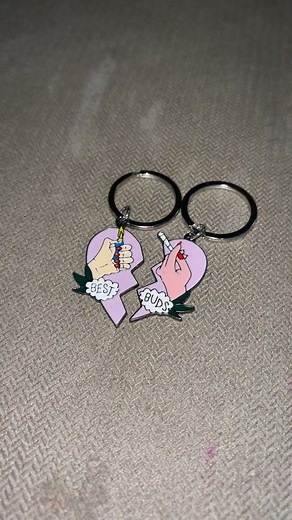 Not just a keychain… it’s a friendship flex 💨 #BestBudz