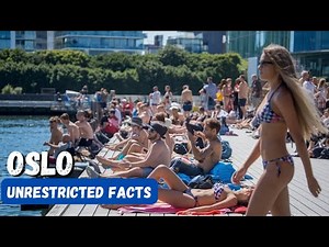 HOT BEACH DAY IN OSLO - NORWAY Beach Walk Summer | 4K Travel Video Documentary