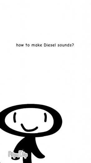 How to make diesel sounds #shorts #animation #memes