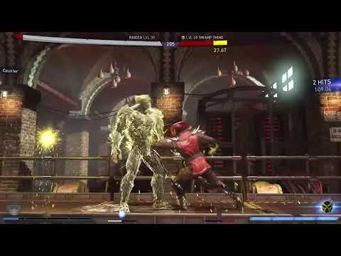 Injustice 2 Dark Lord Raiden vs Endless Battle
