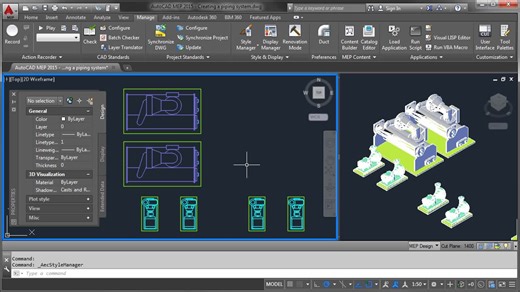 Video: Creating a Piping System