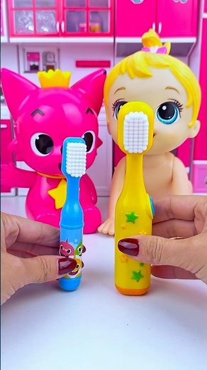 ASMR Unboxing Pinkfong & Minnie Mouse Bath Set Toy | Satisfying ASMR Unboxing with Subeo Toys