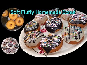 The easiest way to make the perfect donut at home | Make soft and fluffy donuts at home without a...