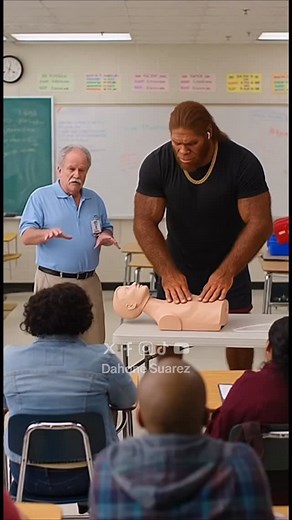 Cuando le pides a Bigfoot que “mantenga el ritmo” en la clase de CPR! 🤣🔥 Se suponía que era una simple clase de primeros auxilios... pero Bigfoot tenía otros planes. 🤯 ¡Creo que el muñeco no sobrevivió! ¿Aprobado o reprobado? Deja tu comentario. 👇 🇪🇸 Aviso / Disclaimer: Este video es una sátira o parodia con fines de crítica social y entretenimiento. Se utiliza una figura pública en un contexto ficticio generado con inteligencia artificial. Ninguna persona puede copiar, editar o distribuir
