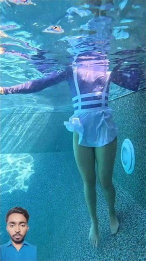 This Underwater View Is So Satisfying 😍 #shorts #swimming