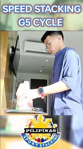 Speed Stacks Fast: G5 Cycle in 5.888 Seconds! #cupstacking #fast #shorts