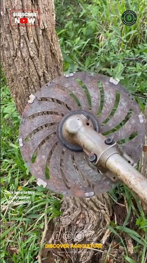 Amazing Tree Cutting Brushcutter Machine Attachment