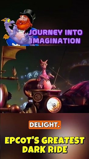 The Original Journey Into Imagination Was EPCOT's Greatest Dark Ride! #dreamfinder #figment