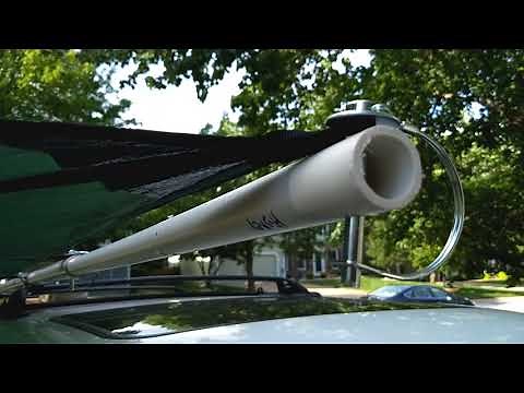 DIY SUV awning. Simple, easy, and cheap.