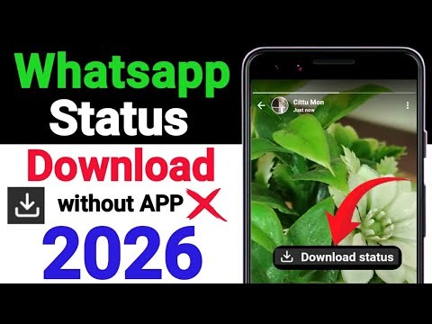 How to download whatsapp status / Whatsapp status download without app