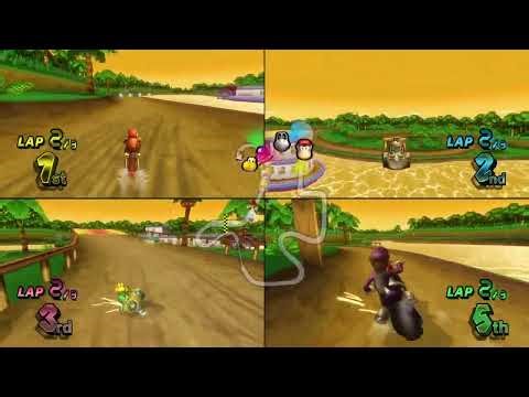 Mario Kart Wii ✦ 4 Players #694 Leaf Cup Mirror