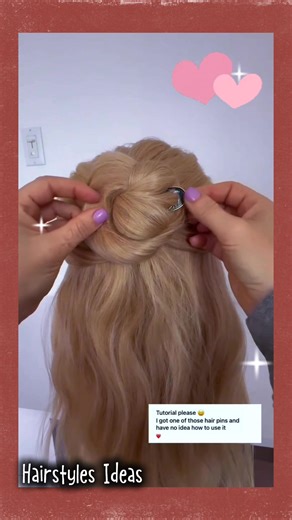 4K views · 11 reactions | We love a hair pin ❤️ #hairstyle #hairstyles #beautiful #tutorial #hairtutorials #beautiful #hairideas #hairtips #bun #frenchtwist #clawclip #hairinspiration | Hairstyles Ideas | Facebook