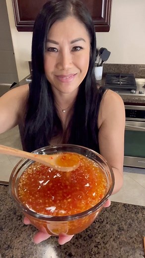Christy Nguyen on Instagram: "The BEST fish sauce (nuoc mam) recipe. There’s no special or unique ingredient in this recipe but what makes this so different from the restaurant version is the way my mom makes it. It’s on the sweeter side, but it’s more spicy and anyone who has tried it can vouch it’s the best fish sauce they’ve had! I use this on everything! This recipe is enough to make about 3 cups of sauce that you can store in the refrigerator. Make sure to use a clean spoon to serve so it d