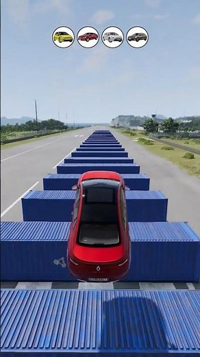 Jump Test on Turkey's Most Popular Cars! 🚗💥 | #beamngdrive #cargames #simulation