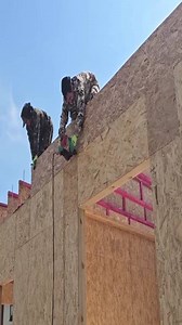 7.6K views · 28 reactions | Perfect OSB wall panel connection installation skills | Chad Construction | Facebook