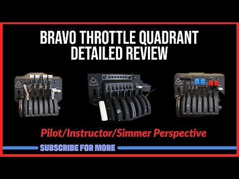 Bravo Throttle Quadrant in Depth Review! The Best Throttle right now?
