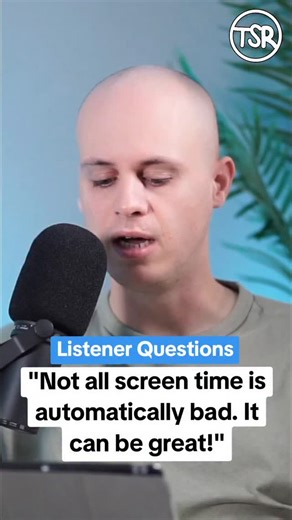 Not all screen time is equal. It can be damaging... It can be incredibly helpful... It can be everything in-between! Catch the full Q&A episode of our teacher podcast tomorrow 🤝 #schoollife #teaching #school #education | Teach Sleep Repeat Podcast