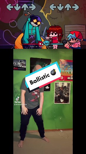 Whitty Ballistic Remix Reaction - Friday Night Funkin IRL