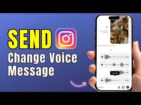 How To USE VOICE CHANGER On INSTAGRAM Voice Messages 2026 | Instagram Voice Tips