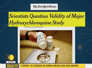 Is HCQ a miracle drug or a death pill? Many scientists have questioned the authenticity of a hospital database that formed the basis of the Lancet study. It concluded that treating COVID-19 patients with HCQ could increase their risk of death. Priyanka Sharma tells you more | WION