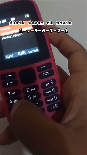 Musik seram di nokia