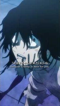 「もう大丈夫だからね おばあちゃんが来たからね」／『#僕のヒーローアカデミアFINAL SEASON』最終第11話（No.170）より／各動画配信プラットフォームで配信中