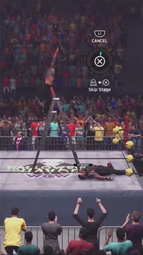 Roman Reings won the ladder match #wwe #wwewrestler #wwe2k22 #wrestlingfuture #wwegames #wweonfox