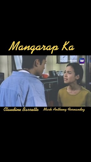 Claudine Barretto and Mark Anthony Fernandez in Mangarap Ka