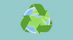 Loopable Cartoon Animation Recycling Symbol Surrounding Stock Footage Video (100% Royalty-free) 1086104567 | Shutterstock