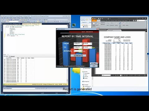Factory Talk View SCADA - Report generation