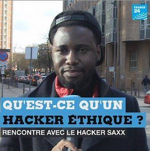 200K views · 2.2K reactions | A l’occasion du Festival international de la cybersécurité 2020, FRANCE 24 a rencontré le hacker rennais SaxX. Il fait partie des hackers éthiques, ces rois de l’informatique qui aident notamment les entreprises à se protéger des éventuelles attaques malveillantes ⤵️ | FRANCE 24 | Facebook