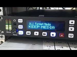 HOW TO FORMAT KISTORE AJA KIPRO RACK