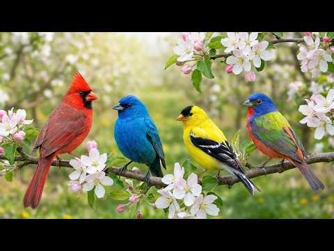 🐦 Birdsong & Relaxing Piano Music 🌸 Spring Ambience for Sleep, Study, Focus & Calm Mind