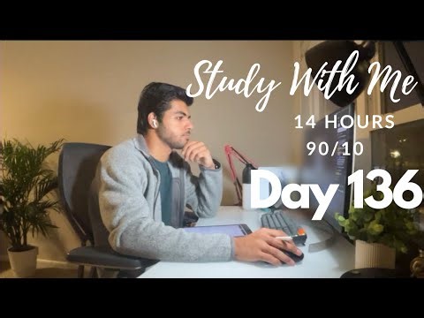 8 Hour Live Study With Me|Medical Student|90/10 Pomodoro 🍅| Rain Sounds🌧️|Day 137