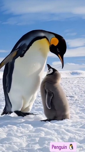 Kids penguin learns from her mother 🐧🐧 . . . . #love #nature #kids #penguin #explore #nature #beautiful #photography #love #instagood | prem__aman_96