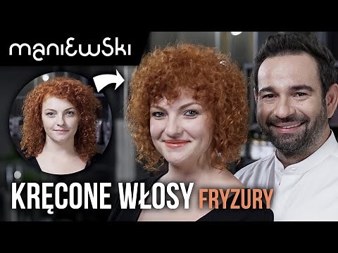 Kręcone włosy – fryzury, które działają! Metamorfoza włosów kręconych + Porady [MACIEJ MANIEWSKI]