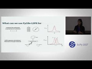 PyGBe - Python, GPUs and Boundary Elements for Biomolecular Electrostatics | SciPy 2017 | Natalia Cl