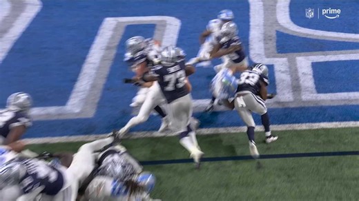 Javonte Williams hits 1,000-yard mark for the season on TD run vs. Lions