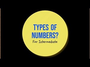 LESSON 2: Types of Numbers