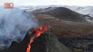 2.1K views · 66 reactions | Volcanic eruptions in Iceland have led scientists to make startling discoveries. This Sunday, 60 Minutes’ Bill Whitaker travels to Iceland – one of the most active volcanic regions on the planet. 60Minutes.com | 60 Minutes | Facebook
