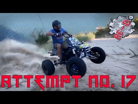 Extreme BANSHEE Hill Climb By The Water - 4TH attempt finally gets it!!