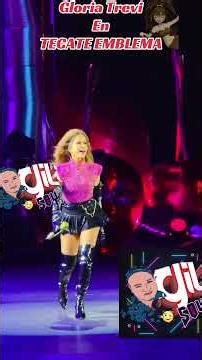 En #tecateemblema Gran Exitazo de #gloriatrevi ! El público real la ama‼️#viral