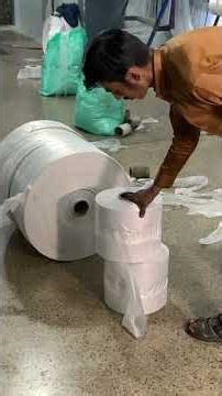 How Plastic Shopping Bags Are Made in Factory | Manufacturing Process